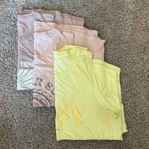 Spiritual Gangster Muscle Tank Top Bundle of 3, Size L